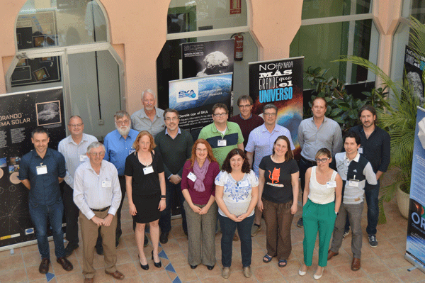 SKA-Link kick-off meeting - picture of the group